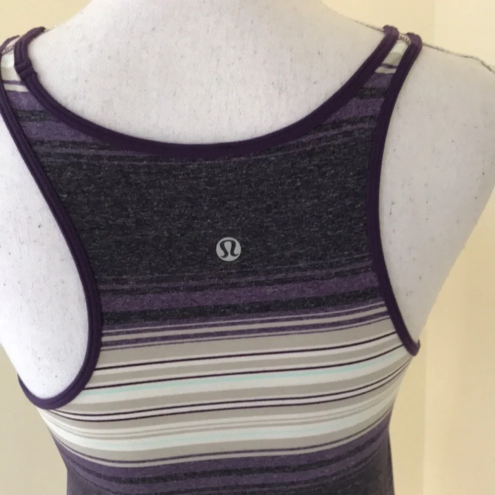 LULULEMON Athletica Size S striped tank top
